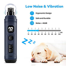 Load image into Gallery viewer, Casfuy Dog Nail Grinder with 2 LED Light