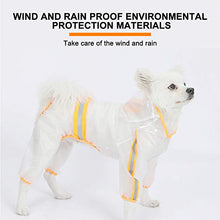 Load image into Gallery viewer, Waterproof Rain Coat with Reflective Safety Strip