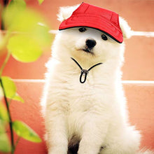 Load image into Gallery viewer, 4 Pieces Pet Baseball Cap with Ear Holes