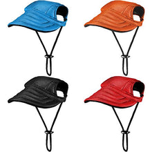 Load image into Gallery viewer, 4 Pieces Pet Baseball Cap with Ear Holes