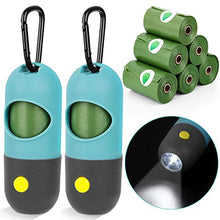Load image into Gallery viewer, Dog Poop Bag Dispenser with LED Flashlight