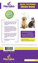 Load image into Gallery viewer, Hertzko Self Cleaning Slicker Brush