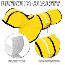 Load image into Gallery viewer, VaygWay Dog Raincoat with Hood