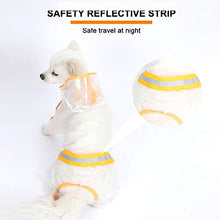 Load image into Gallery viewer, Waterproof Rain Coat with Reflective Safety Strip
