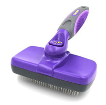 Load image into Gallery viewer, Hertzko Self Cleaning Slicker Brush
