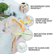 Load image into Gallery viewer, Waterproof Rain Coat with Reflective Safety Strip
