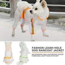 Load image into Gallery viewer, Waterproof Rain Coat with Reflective Safety Strip
